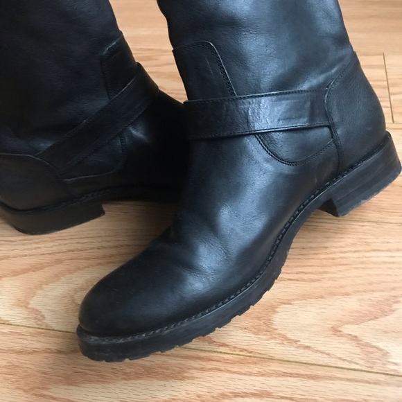 Men’s Frye Boots Black Sz 10 - Picture 2 of 12